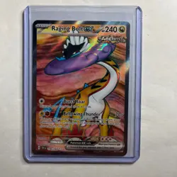 Raging Bolt ex 196/162 Ultra Rare Temporal Forces Pokemon Near Mint - Image 1
