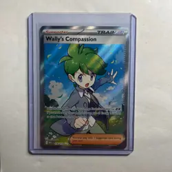 Wally's Compassion 176/132 Ultra Rare Mega Evolution Pokemon Near Mint - Image 1