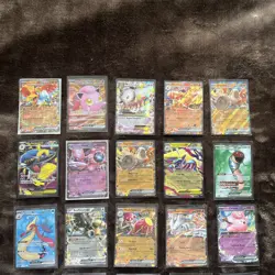 Lot of 20 Pokemon EX Full Art Holo Cards! From 2016-2025 - Image 2