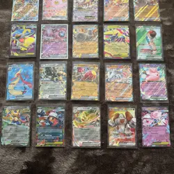 Lot of 20 Pokemon EX Full Art Holo Cards! From 2016-2025 - Image 3