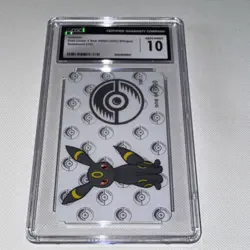 Pokemon Center x Bearwalker Umbreon Skateboard COA Gem Mint 10 Pop 2CGC X/1500 - Image 1