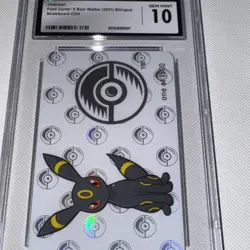 Pokemon Center x Bearwalker Umbreon Skateboard COA Gem Mint 10 Pop 2CGC X/1500 - Image 4