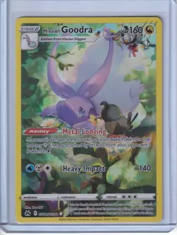 Hisuian Goodra GG21/GG70 - Crown Zenith - Galarian Gallery Holo Pokemon Card NM - Image 1