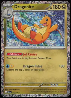 Dragonite 012/015 NM McDonald's Promos 2024 Promo Holo Pokemon - Image 1