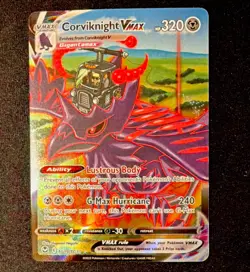 Pokemon TCG Corviknight VMAX TG19/TG30 Silver Tempest Full Art Holo - Image 1