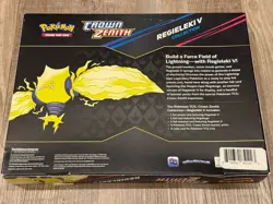 Pokemon TCG Crown Zenith Regieleki V Collection Box New Sealed - Image 2