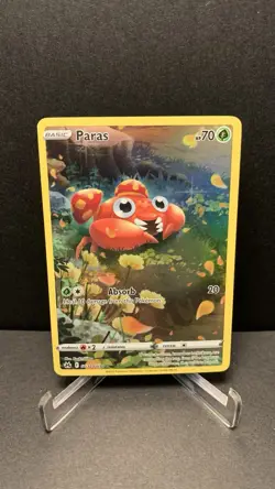 Pokemon Sword & Shield Paras GG32 Crown Zenith Galarian Gallery Full Art B - Image 1