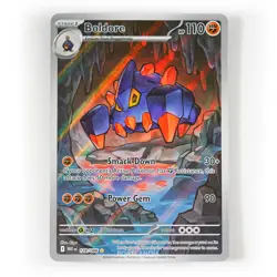 Pokemon - Boldore - 128/086 - SV White Flare - Illustration Rare - Image 1