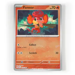 Pokemon - Pansear - Master Ball - 014/086 - SV White Flare - Image 1