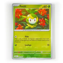 Pokemon - Petilil - Master Ball - 006/086 - SV Black Bolt - Image 1