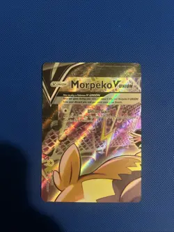 Morpeko V-Union (Top Left) - SWSH287 - Promo Sword Shield Pokemon TCG NM - Image 1
