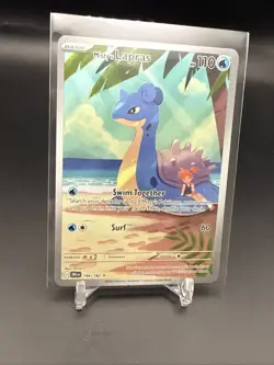 Pokemon TCG Misty's Lapras 194/182 Sv10: Destined Rivals Illustration Rare - Image 2