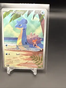 Pokemon TCG Misty's Lapras 194/182 Sv10: Destined Rivals Illustration Rare - Image 3