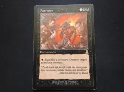 Attrition HP/POOR [Urza's Destiny] #1 Mtg Magic Free Tracking! - Image 1