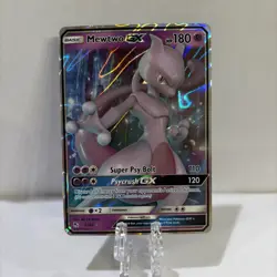 Pokemon TCG Mewtwo GX Hidden Fates 31/68 Holo Ultra Rare NM - Image 1