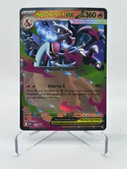 2026 Pokemon TCG || Black Star Promo || Mega Charizard X ex #029 - Image 1