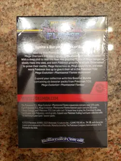 Pokemon TCG Mega Evolution Phantasmal Flames Booster Bundle Factory Sealed New - Image 3