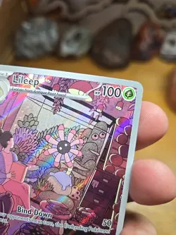 Pokemon TCG: Lileep 145/142 Illustration Rare Stellar Crown Holo Near Mint - Image 5