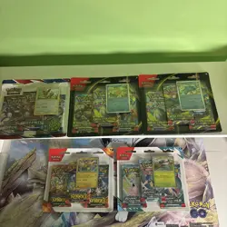 Pokemon Triple Blister Bundle x 5 (Battle Styles Surging Sparks Mega Evolution) - Image 1