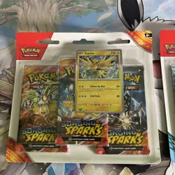 Pokemon Triple Blister Bundle x 5 (Battle Styles Surging Sparks Mega Evolution) - Image 5