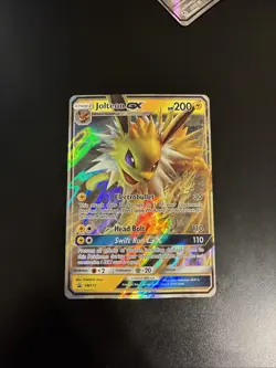 Pokemon Sun & Moon Promo Jolteon GX SM173 Holo - Image 1