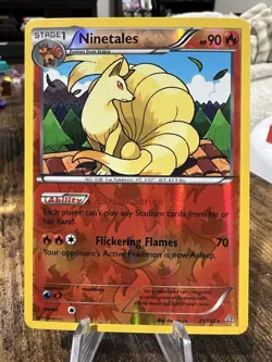 Pokemon TCG Ninetales Reverse Holo 21/160 Primal Clash - Image 1