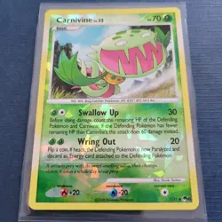 Pokemon Carnivine 7/17 Pop 8 Cracked Ice Reverse Holo Lightly Played *FREE SHIP* - Image 1