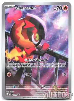 Charcadet - 022 022 Holo Promo ME: Mega Evolution Promo Pokemon NM - Image 1