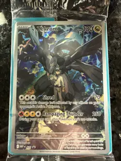 Pokemon TCG Ascended Heroes ETB N’s Zekrom 031 Black Star Promo SEALED NM - Image 1