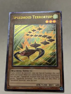 Speedroid Terrortop OP03-EN002 Ultimate Rare English Lightly Played Yu-Gi-Oh! - Image 2