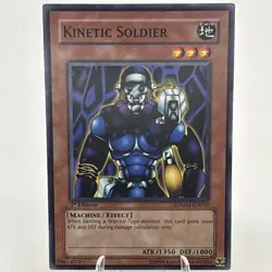 Yugioh- 1X Kinetic Soldier - Common - 1st Edition - SDMM-EN010 - NM - Image 1