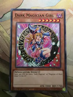 Yugioh Dark Magician Girl LED6-EN000 1st Edition Common NM/LP - Image 1