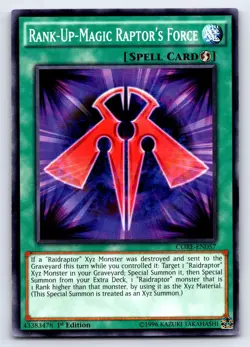 Rank-Up-Magic Raptor's Force Common 2016 Mega-Tins Mega Pack MP16-EN083 LP - Image 1