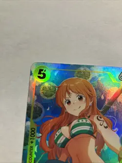 One Piece Card Game Nami SR Alt Art EB03-053 English NM Heroines Edition - Image 2
