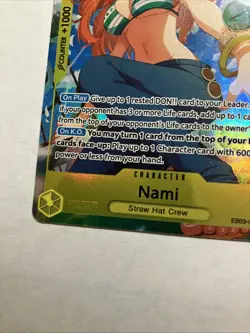 One Piece Card Game Nami SR Alt Art EB03-053 English NM Heroines Edition - Image 5