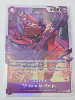 One Piece - Vinsmoke Reiju SR FOIL - Legacy of the Master OP12 - Image 1