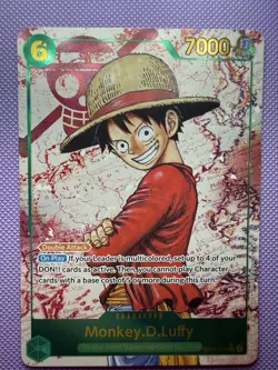 Monkey.D.Luffy (118) (Parallel) OP13-118 Carrying On His Will Foil - Image 1