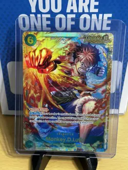 Monkey D Luffy SEC OP13-118 Carrying on His Will One Piece English NM - Image 1