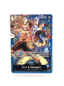 Ace and Newgate L ST22-001 Starter Deck Ace Newgate One Piece English NM - Image 1