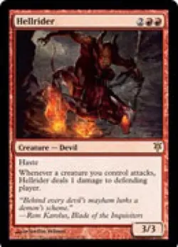 Hellrider - Light Play MTG Duel Decks: Sorin vs Tibalt - Image 1
