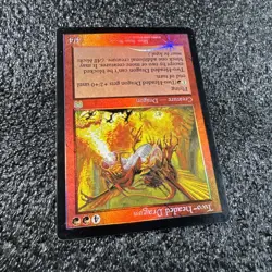 Two-Headed Dragon FOIL Mercadian Masques EX condition! MTG Magic - Image 3