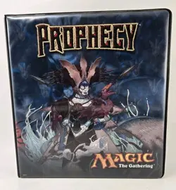 Magic The Gathering (MTG) Prophecy Ultra Pro 3-ring binder (2000) - Image 1