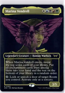 Marina Vendrell NM* BORDERLESS Duskmourn ENGLISH 0360 mtg -UnltdCards - Image 1