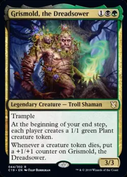 Grismold, the Dreadsower - Light Play MTG Commander 2019 - Image 1