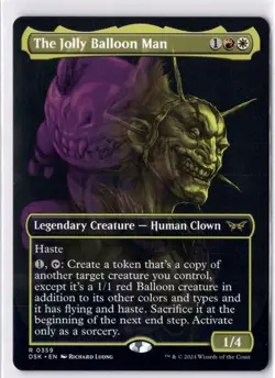 The Jolly Balloon Man NM* BORDERLESS Duskmourn ENGLISH 0359 mtg -UnltdCards - Image 1