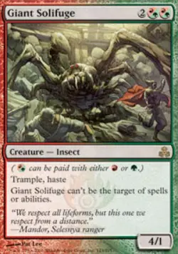 Giant Solifuge -Foil Light Play MTG Guildpact - Image 1