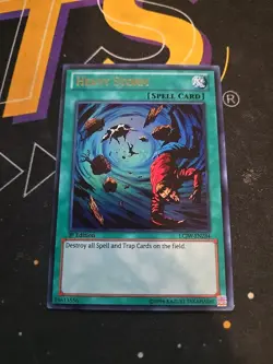 Heavy Storm LCJW-EN284 Ultra Rare Yu-Gi-Oh 1st Edition Near Mint - Image 1