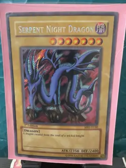 Yu-Gi-Oh! TCG Serpent Night Dragon 1st Edition - Image 1