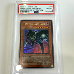 Yu-Gi-Oh! "Toon Summoned Skull" 1st Edition MRL-073 NM-MT PSA 8 - Image 1