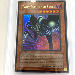 Yu-Gi-Oh! "Toon Summoned Skull" 1st Edition MRL-073 NM-MT PSA 8 - Image 2